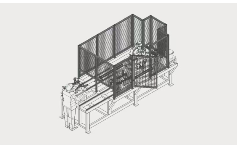 珩架機(jī)器人自動(dòng)化---汽車零件生產(chǎn)